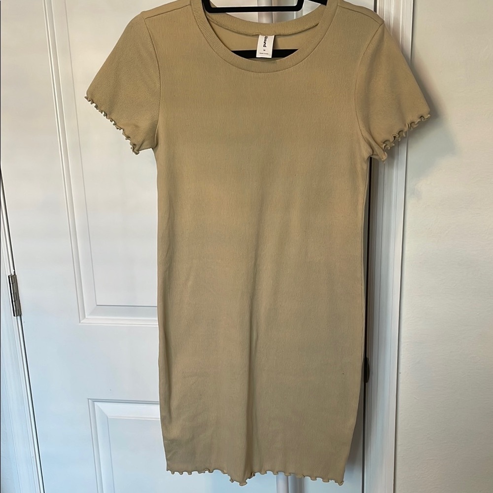 Abound Raincheck Ribbed Short Sleeve Mini Dress NWOT